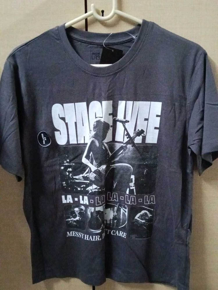 la-la-la grey tshirt