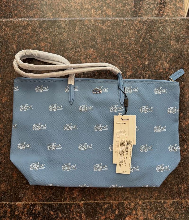 Tagged Lacoste Tote Bag