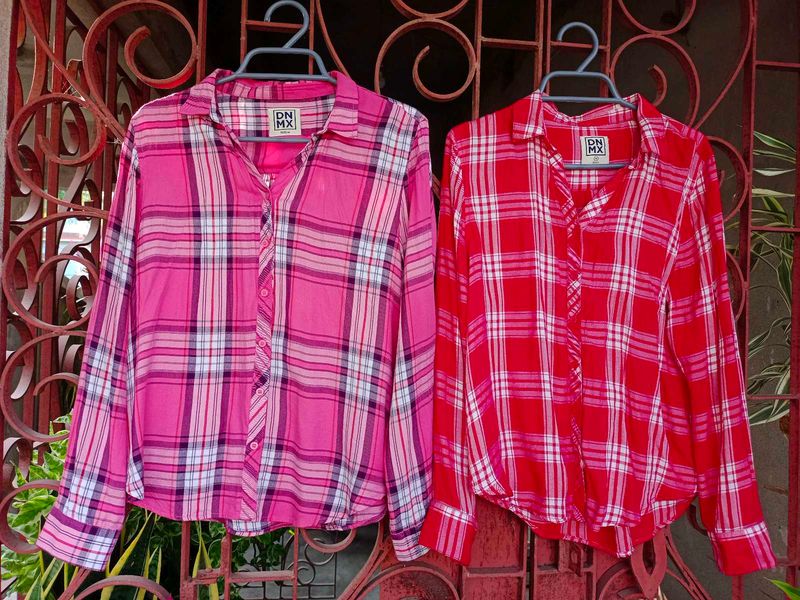 Combo Of 2 Dnmx Women Shirts
