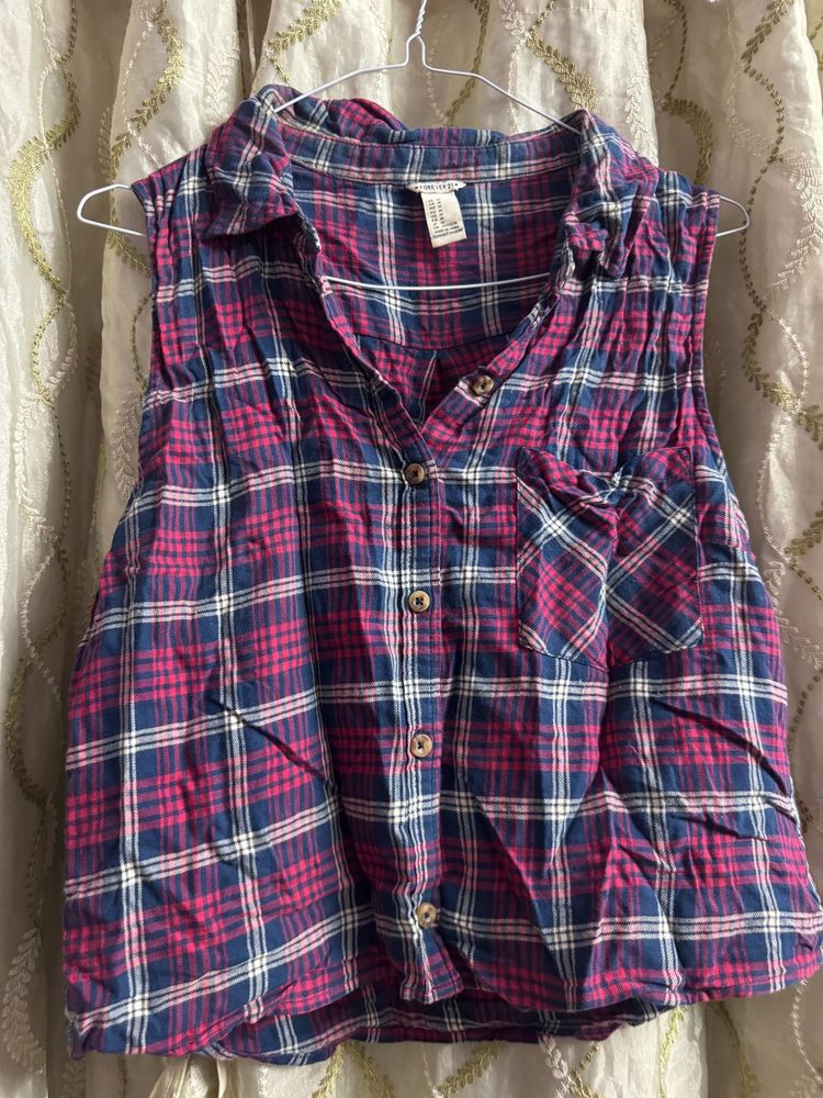 Forever 21 Off Sleeves Shirt