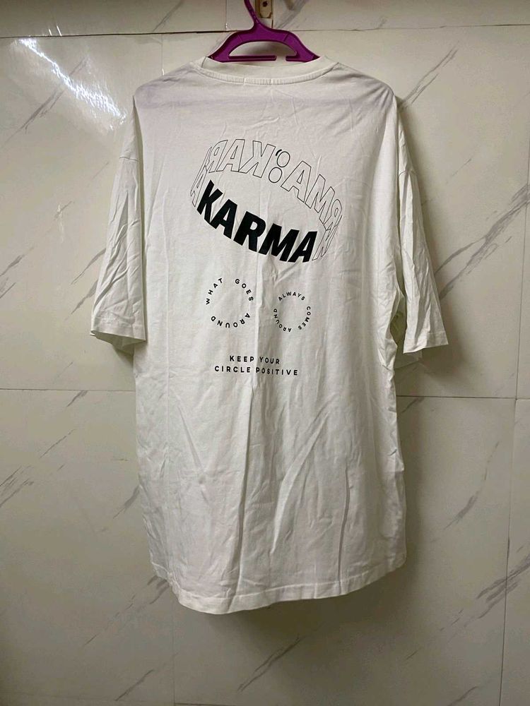 Bewakoof Men Typography Back Printed Tshirt