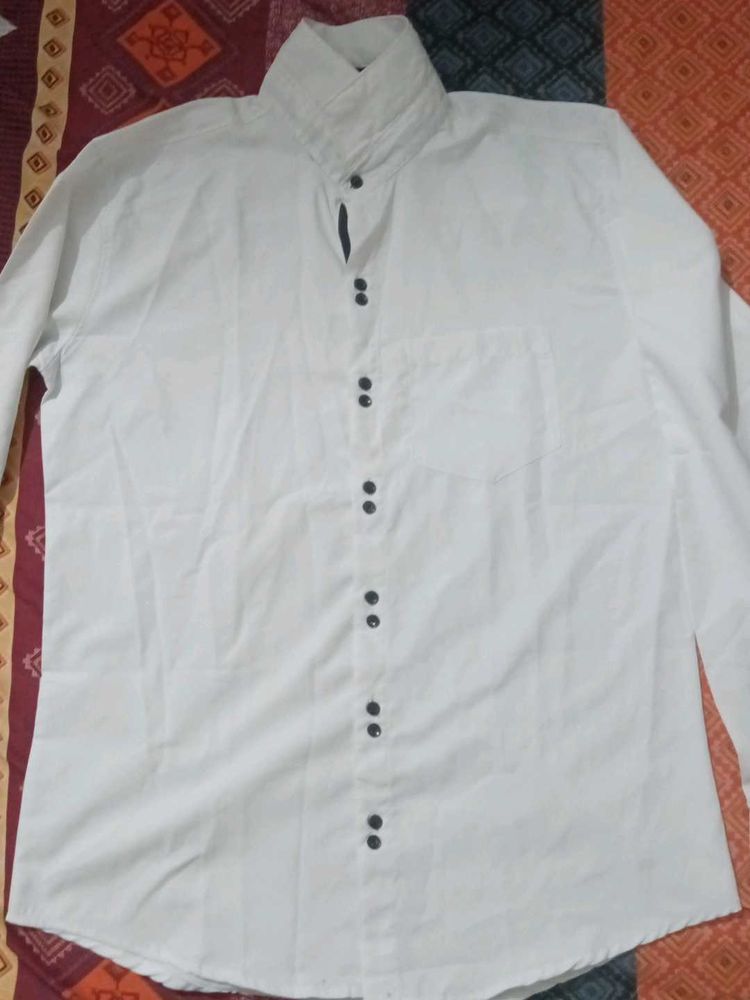 White Shirt Like New Condition No Damage