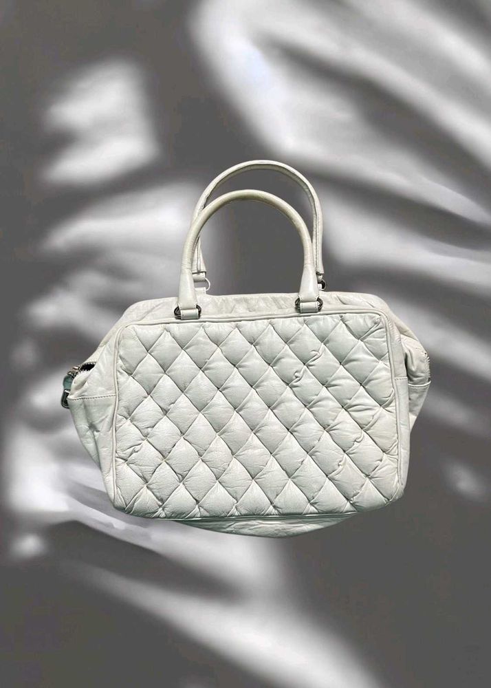 Balenciaga White Bag