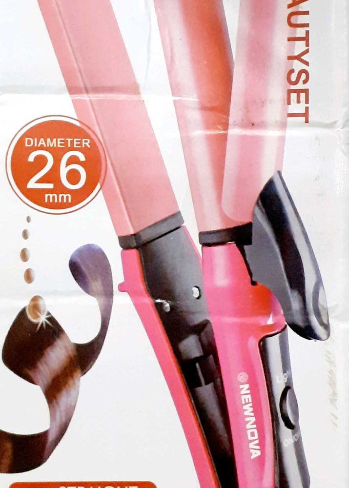 Latest Trending 2 in 1 Hair Straightener Curler