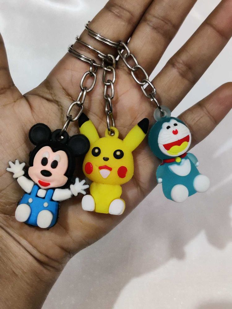 Cartoon Character Keychain Bundle 3