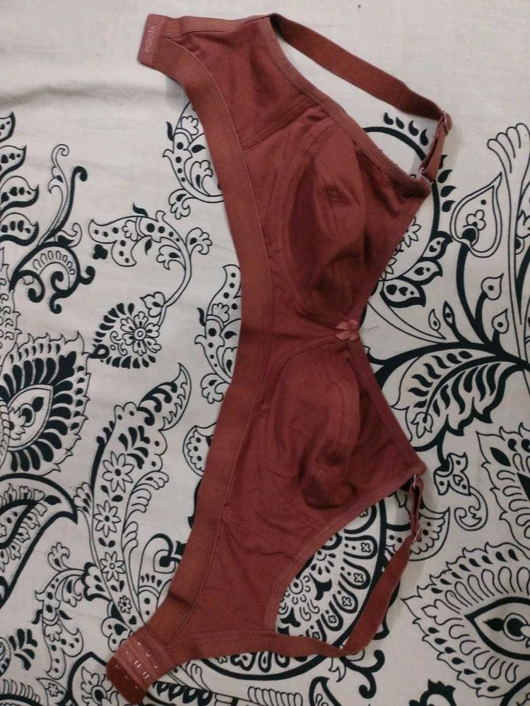 Comfortable Maroon Bra