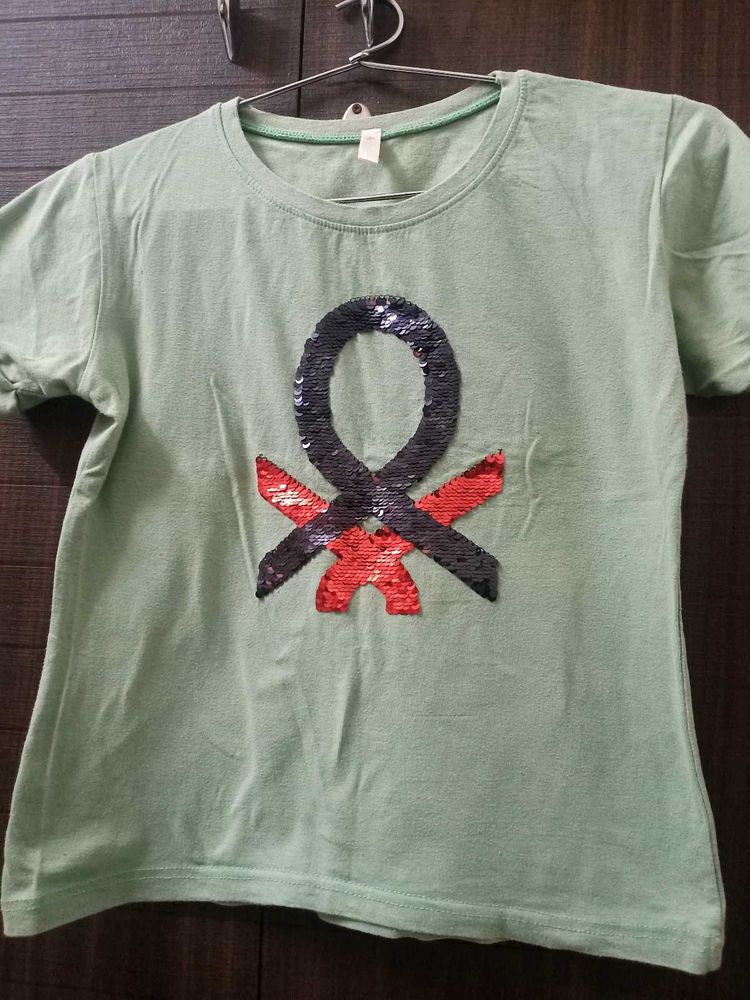 Sequin Design Tshirt
