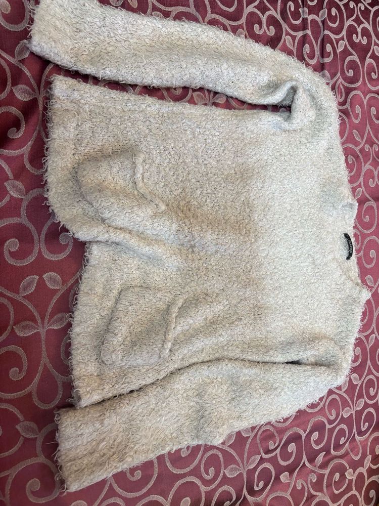 White Fur Sweater