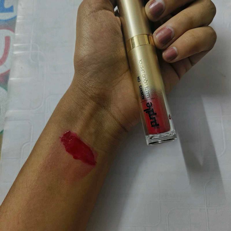 Purple Matte Liquid Lipstick