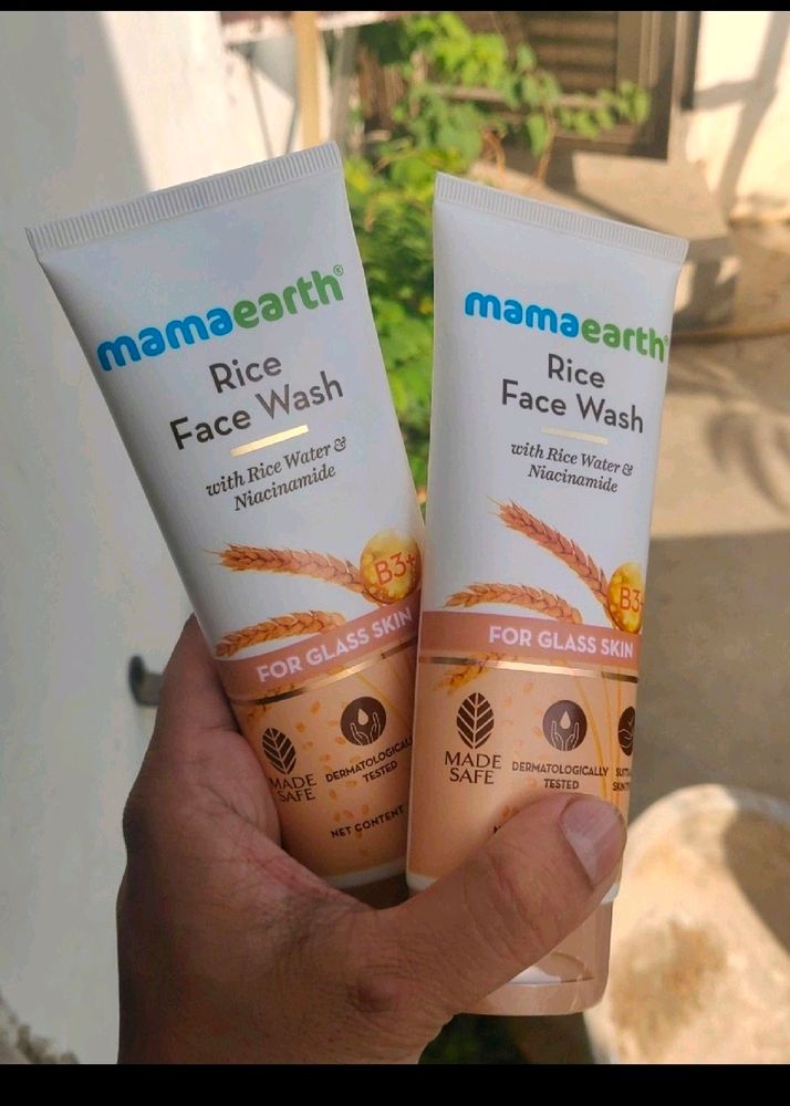 Mamaearth Rice Fashwash Pack Of 2 pcs