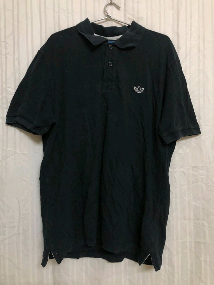 Adidas Black Short Sleeve T Shirt