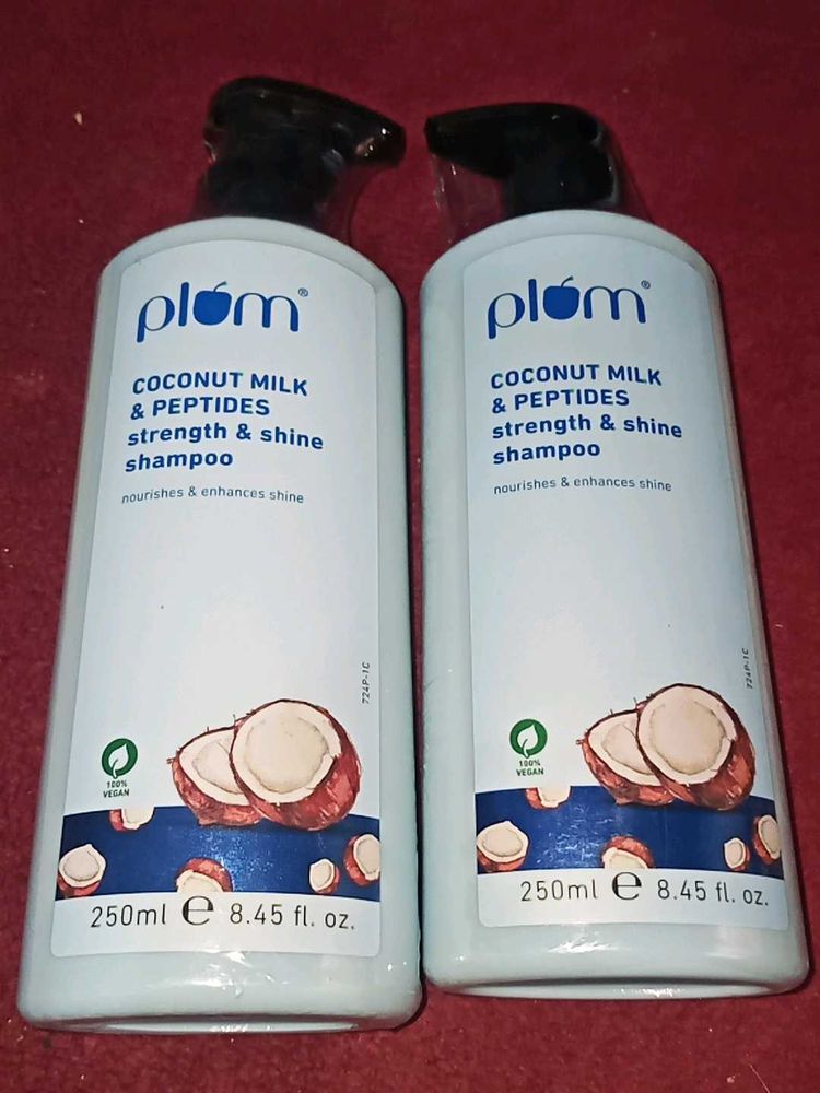 Plum Coconut Shampoo - Set of 2