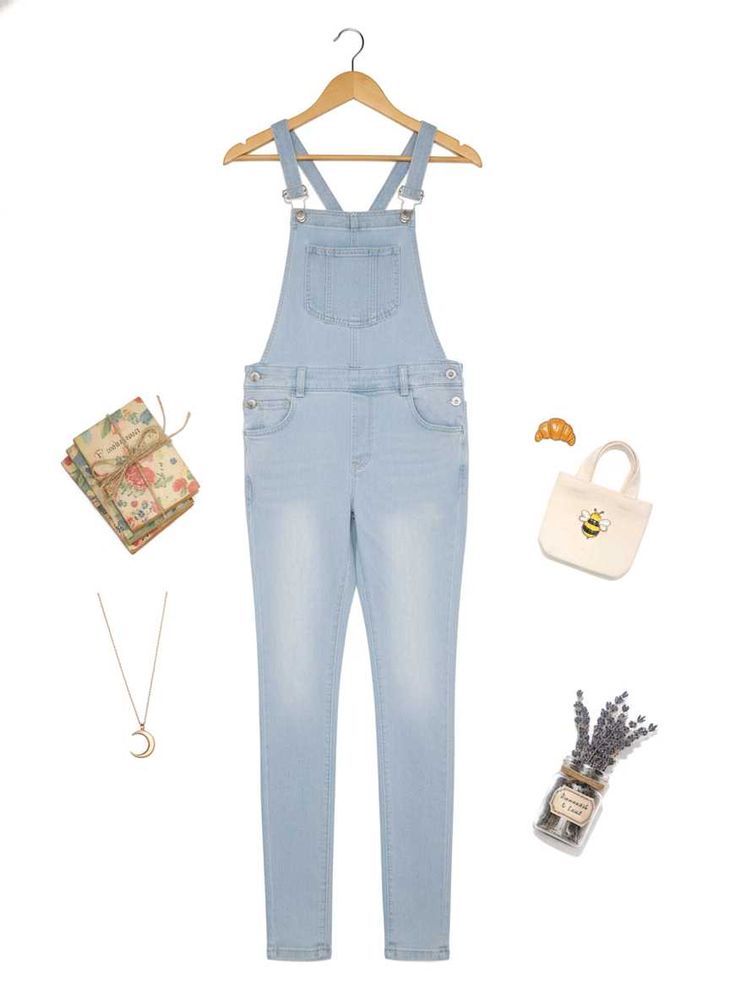 Cute Denim Overalls