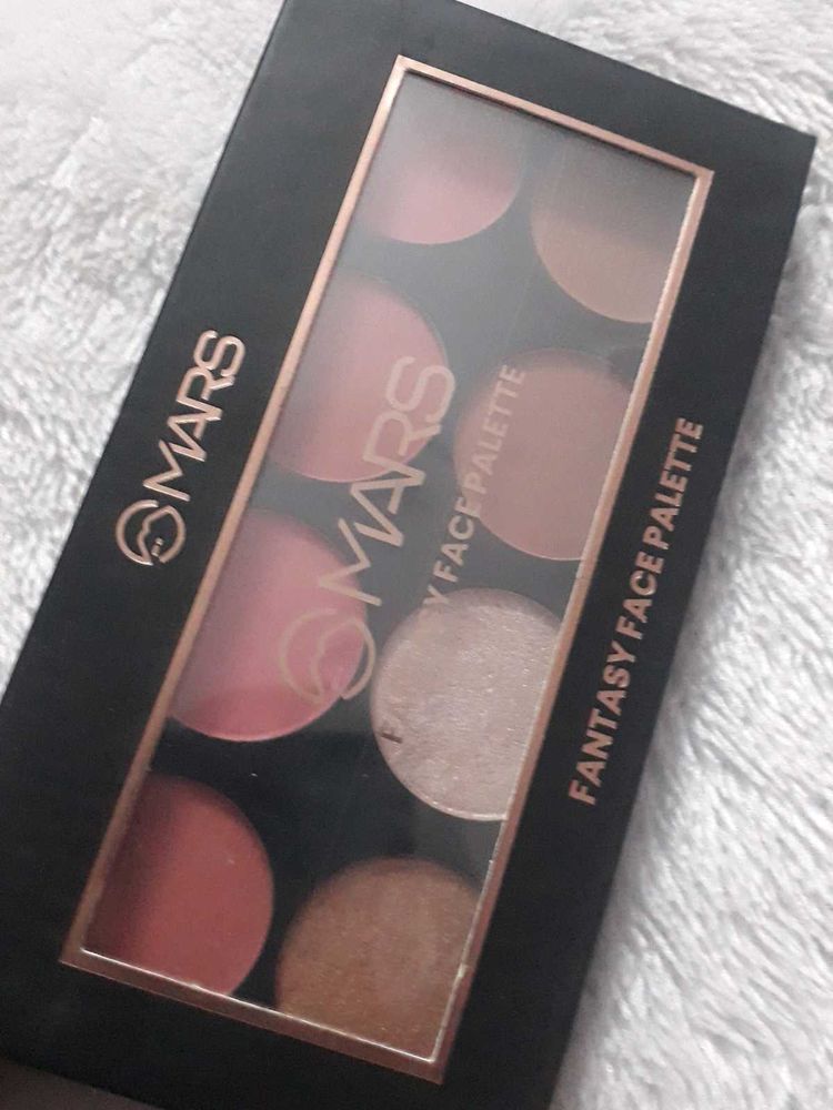 MARS Fantasy Face Palette for Makeup with Blushes,
