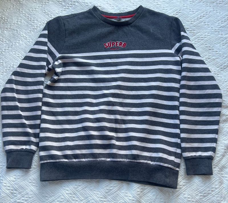 Striped Pullover Sweater