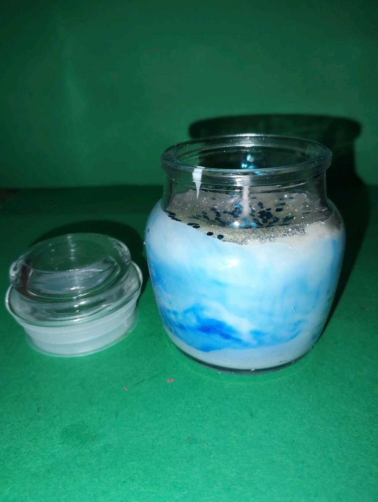 Water Marble Jar Candle