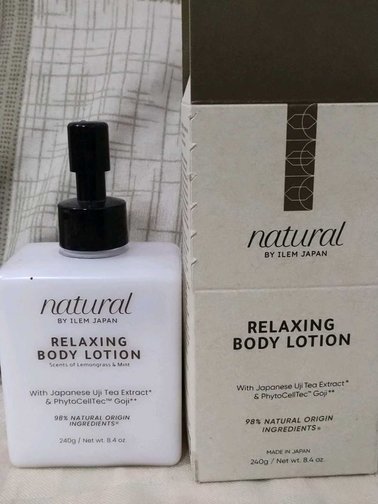Natural Relaxing Body Lotion