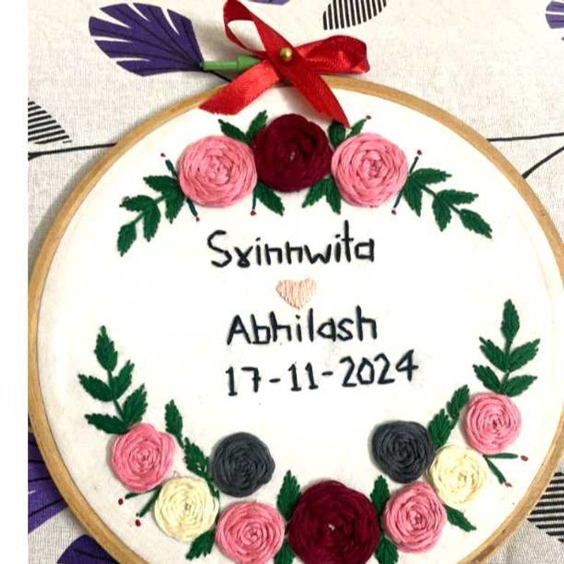 Hand Made Embroidery Hoop