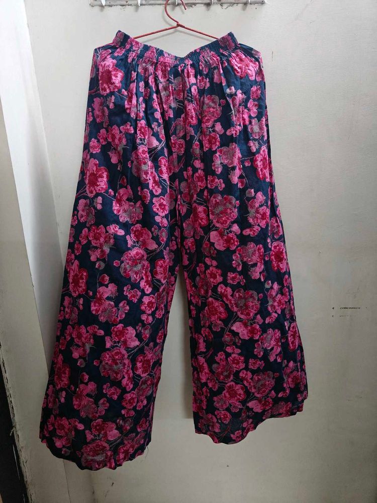 Floral Print Palazzos
