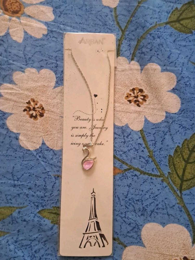 Swan Pendant Necklace