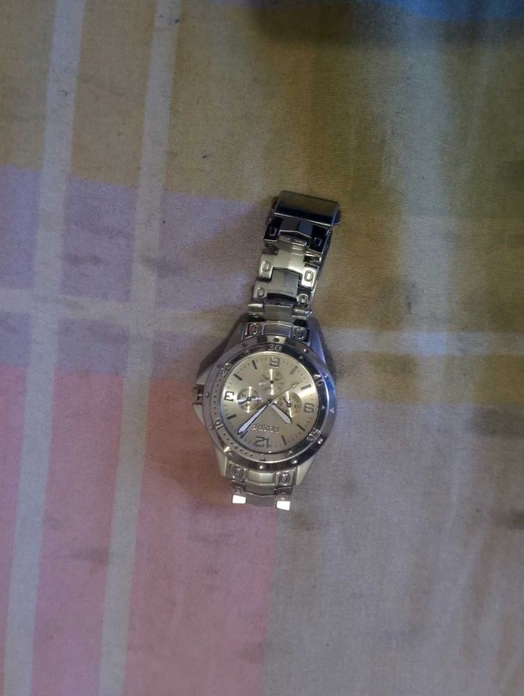 Stylish Silver-Tone Watch