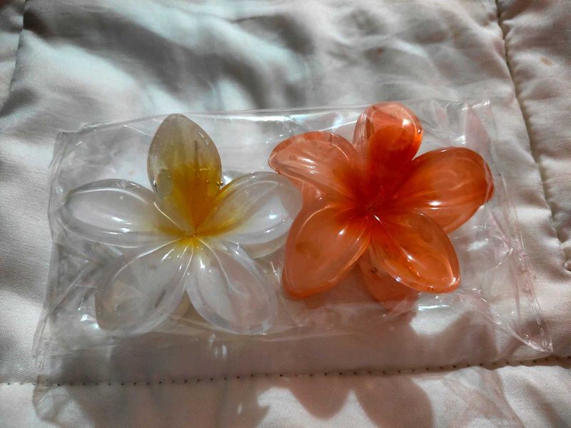 Floral Claw Clip/Clutcher