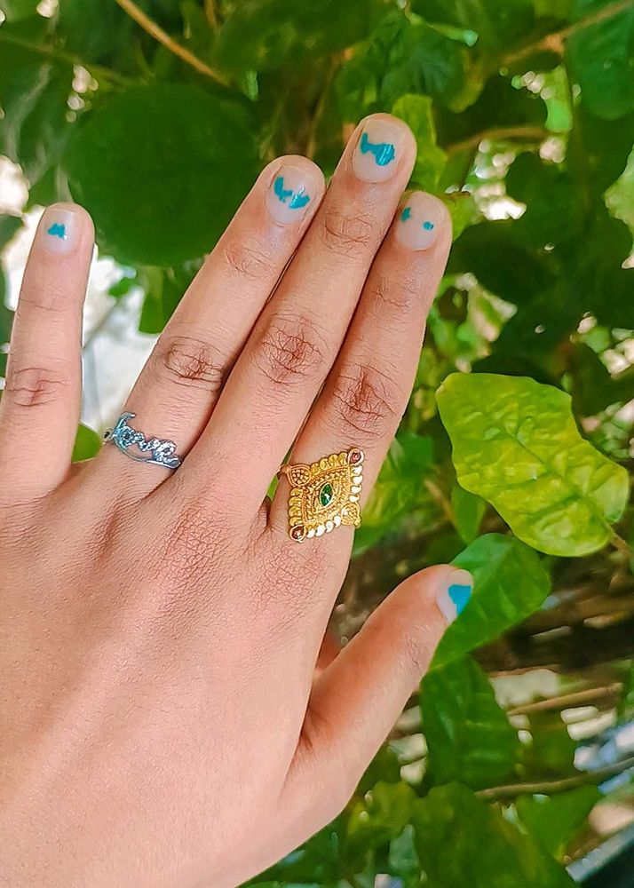 Gold Polished Ring