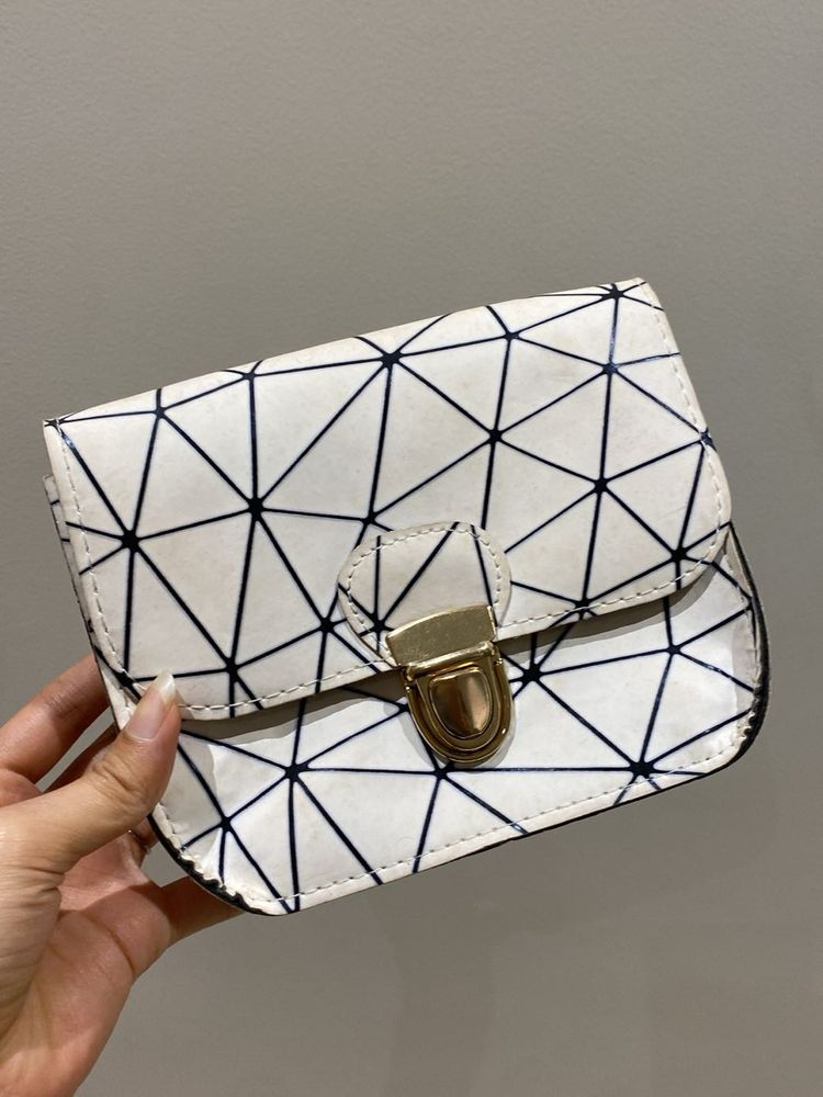 Geometric Crossbody Bag
