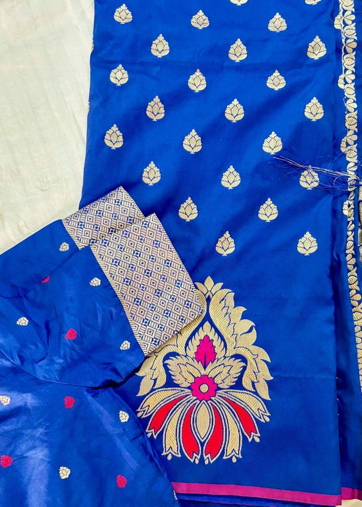 Banarasi Silk Saree With Blouse