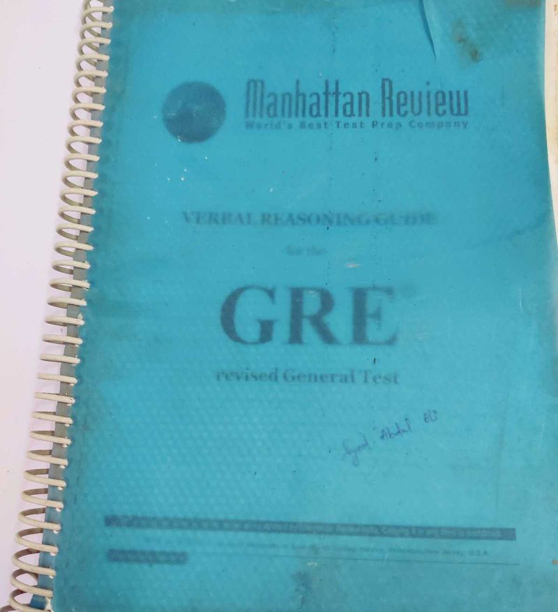 GRE Verbal Reasoning Guide