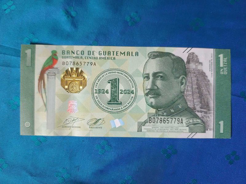 786 Guatemala Commemorative Note UNC, Collectable