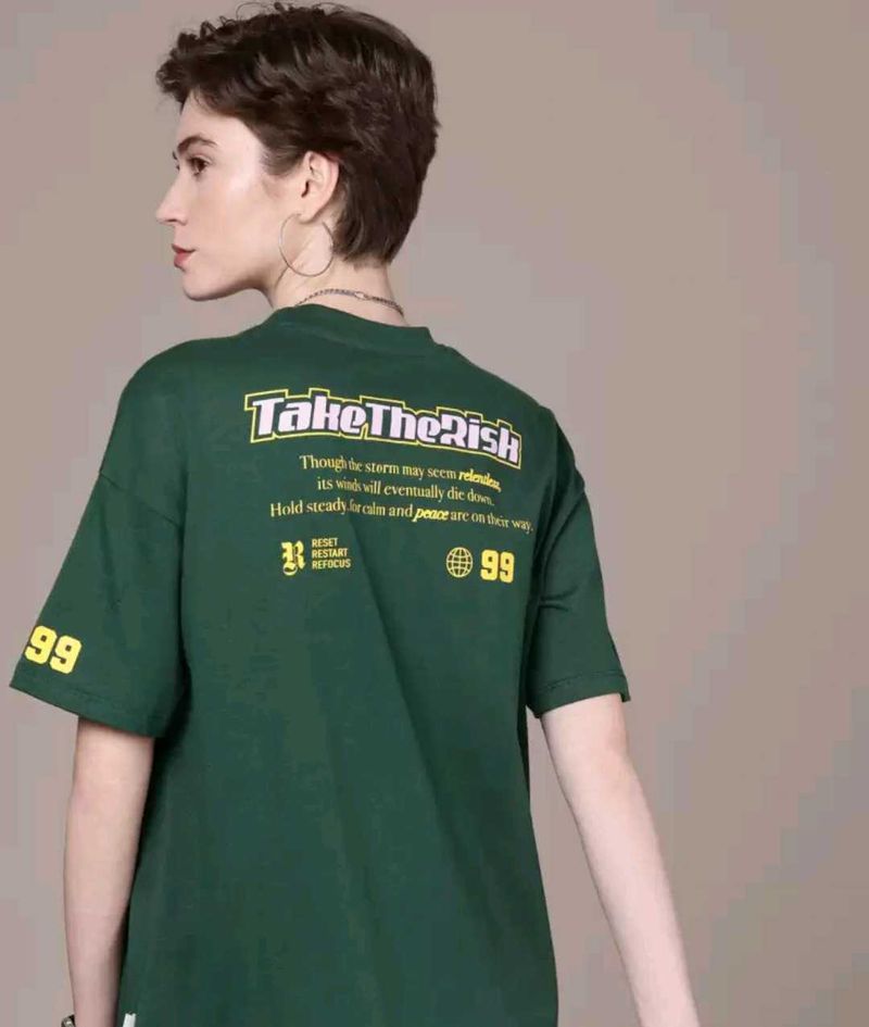Roadster ter Life Co. Typography Printed Drop-Shou