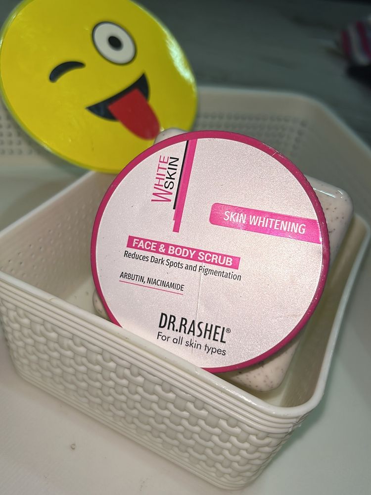 Skin Whitening Face &amp; Body Scrub