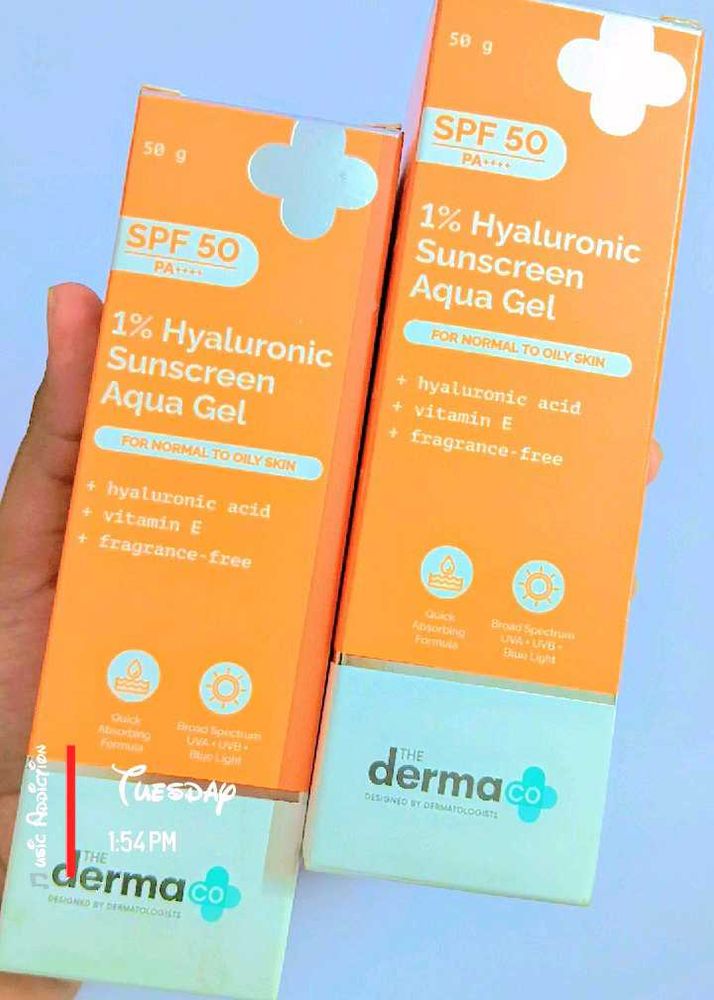 THE DERMA CO. sunscreen 50ml