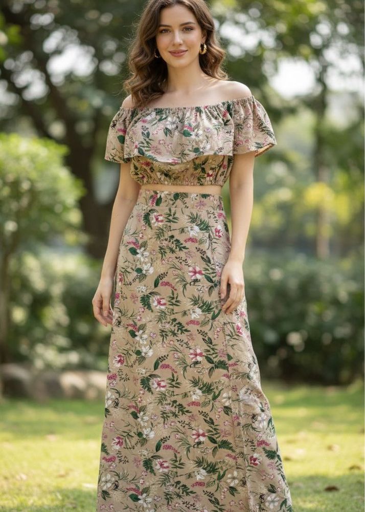 Floral Two-Piece Set
