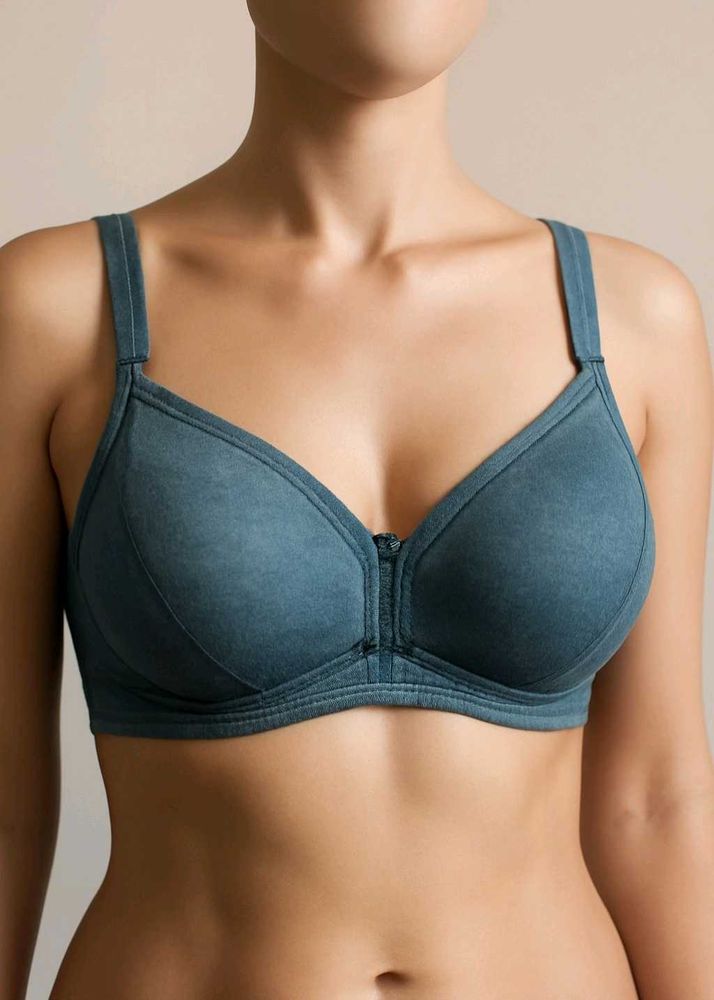 Comfortable Blue Bra Size 40C
