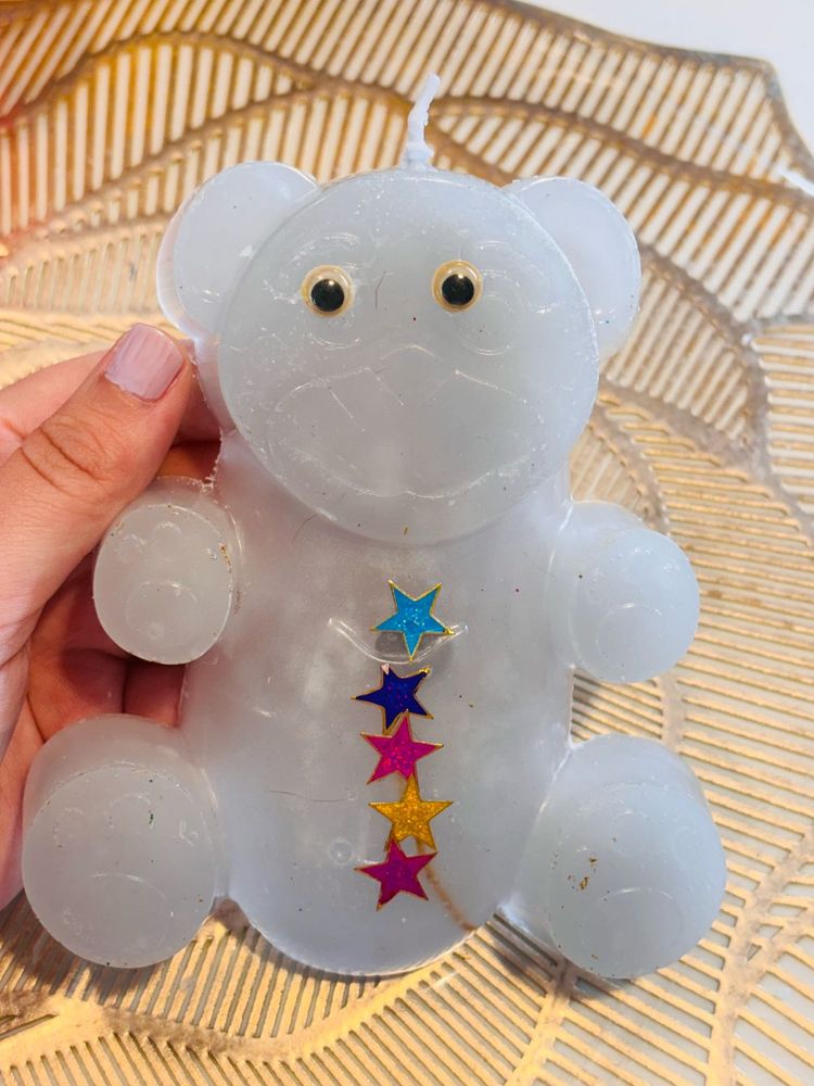 Teddy Bear Candle