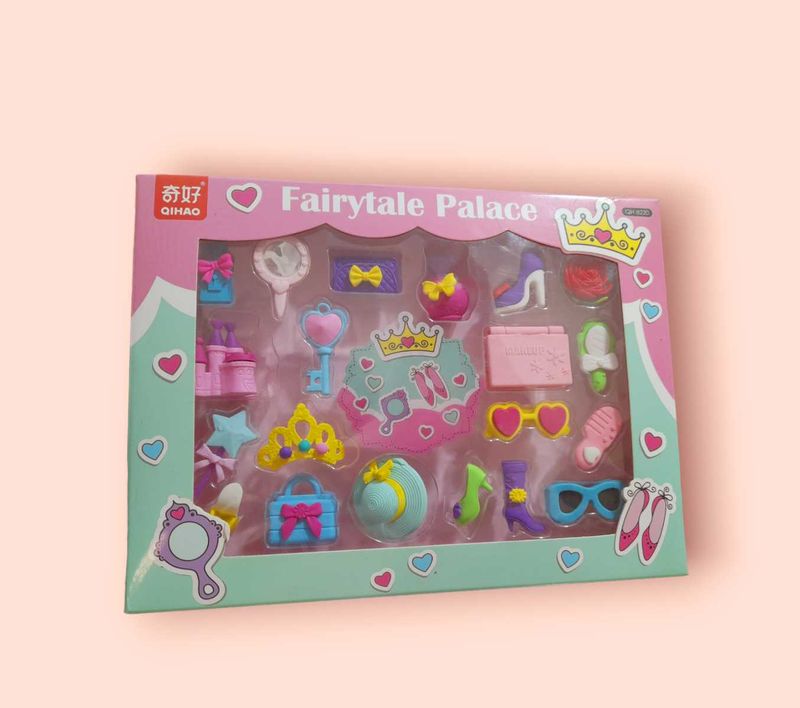 Fairytale Palace Eraser Set