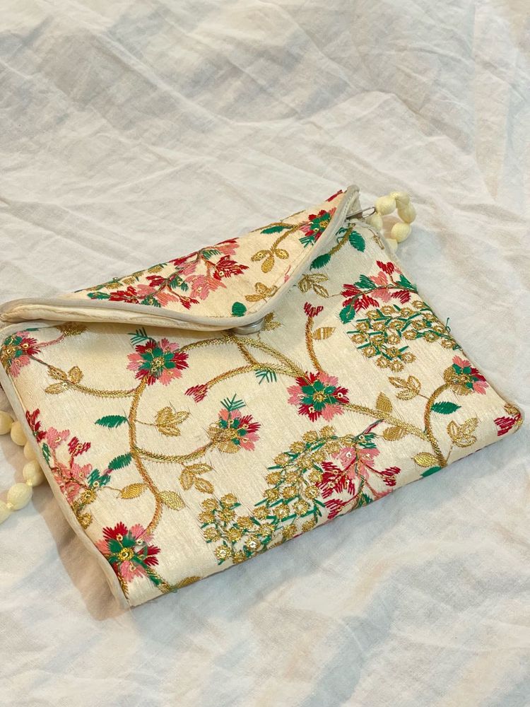 Jaipuri Embroidered Sling Bag