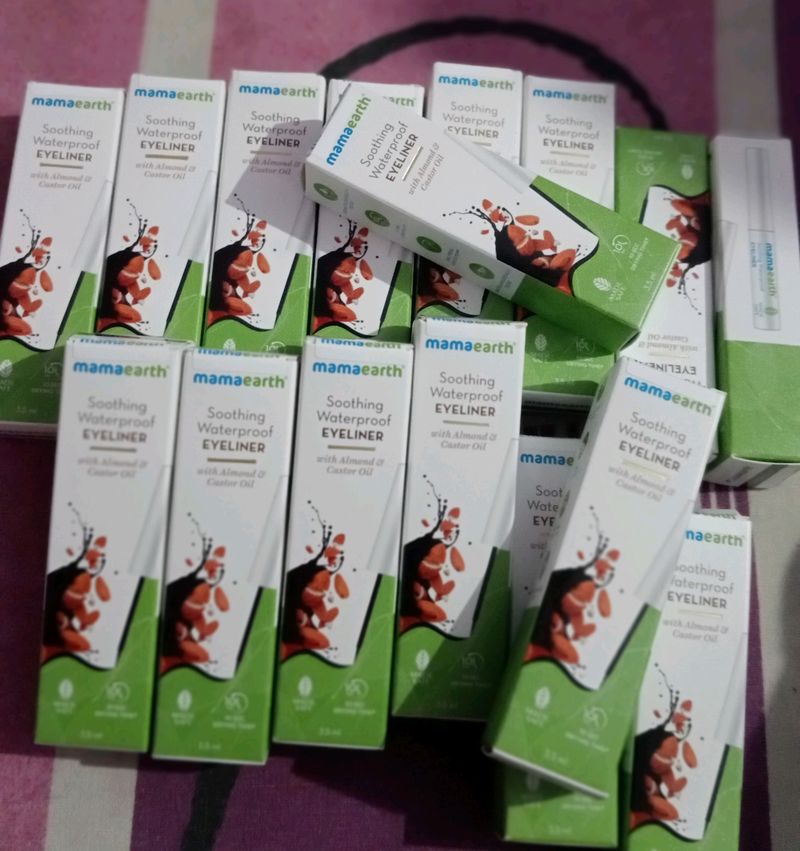 Mamaearth Soothing Waterproof Eyeliner 249/- EACH