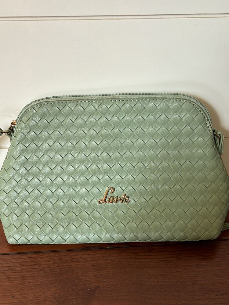Lavie Sea Green Sling Bag