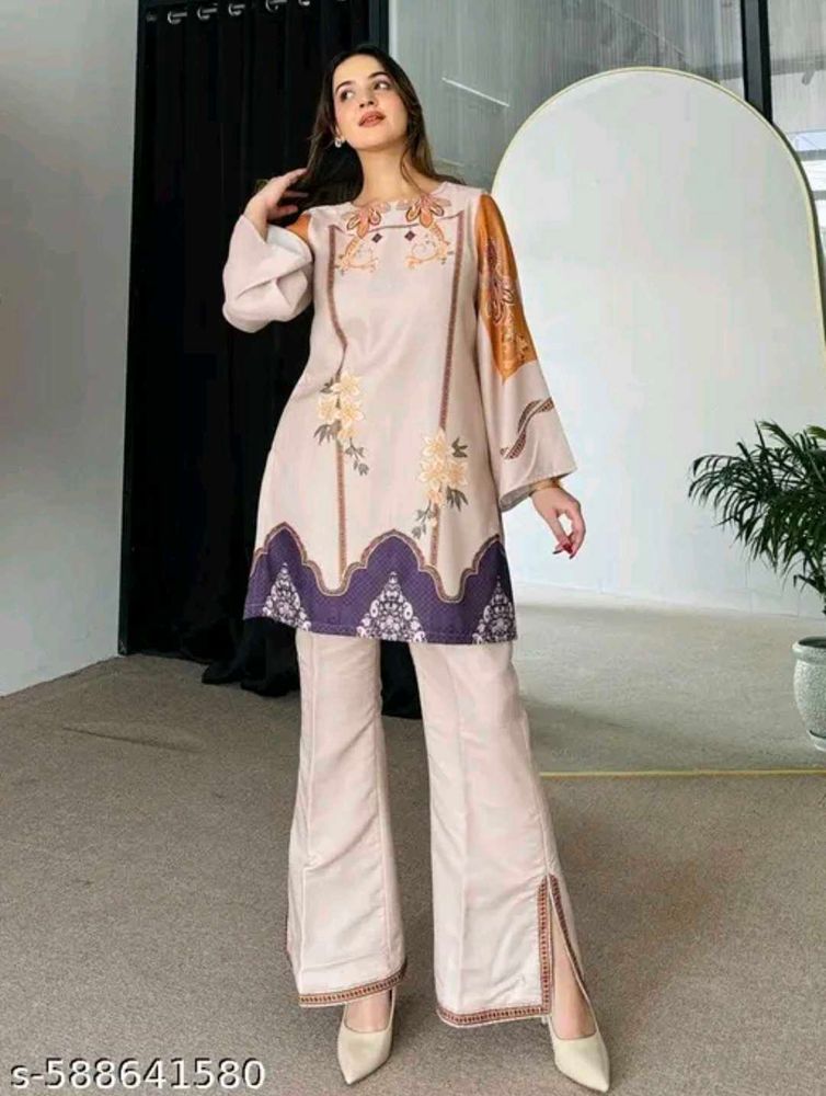 Elegant Floral Kurta Set