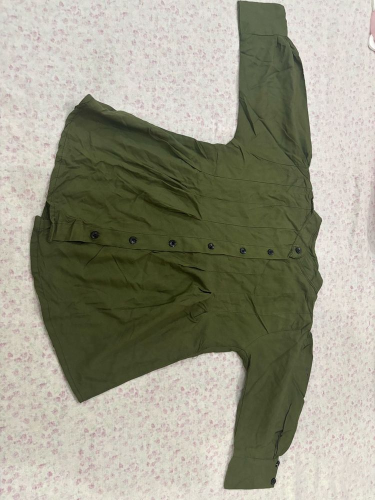 Olive Green Shirt