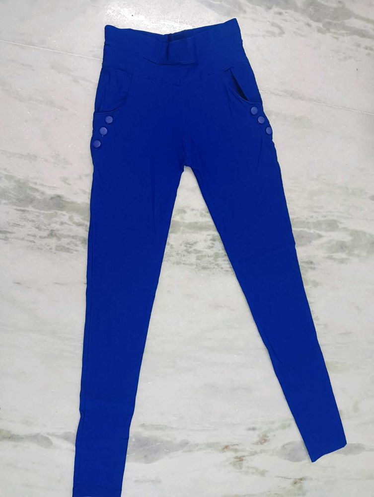 Stylish Blue Pants
