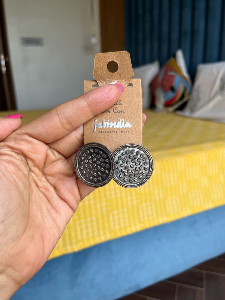Fabindia Pure  Silver Earrings
