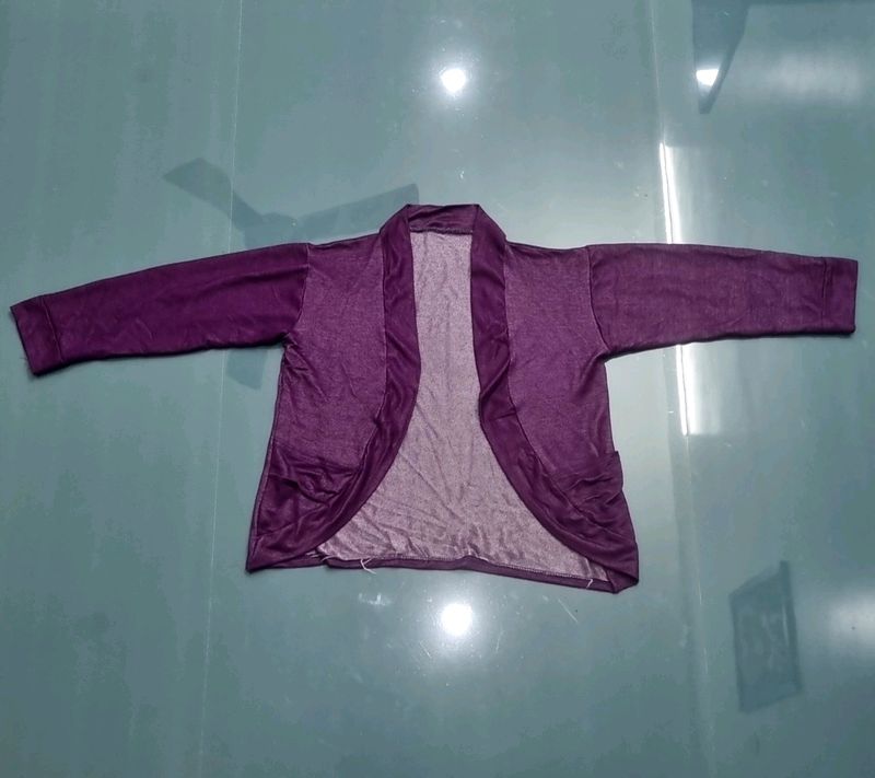 Soft And Shiny Shrug For Women 🦋