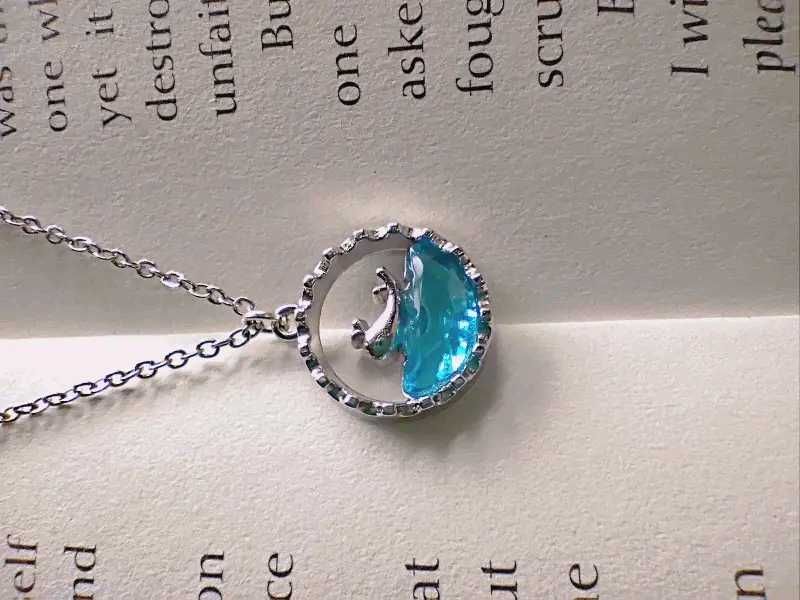 Dolphin Ocean Pendant Necklace
