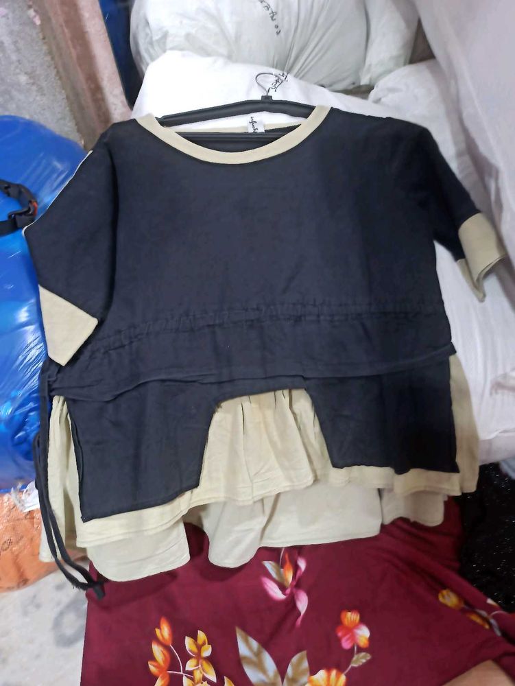Oversized Korean Tomboy Top Stylish Baddie