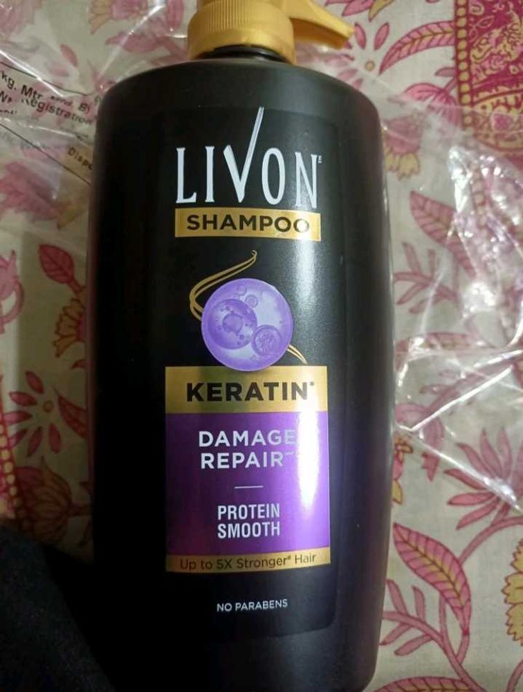 Livon Keratin Damage Repair Shampoo