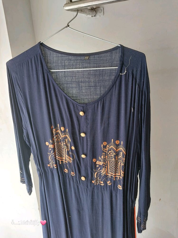 Beautiful Kurti Free Size Xl